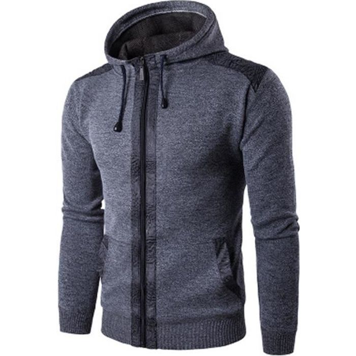 Veste discount pull homme
