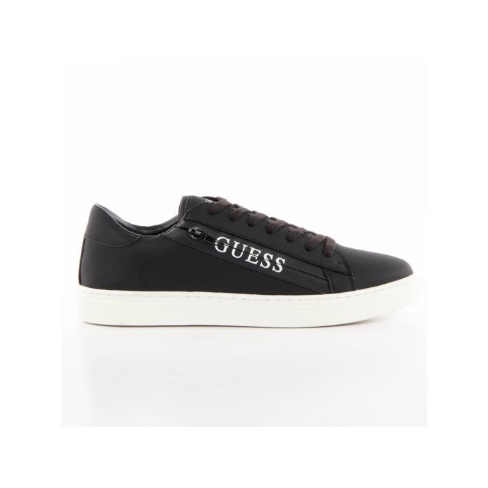 Baskets logo zip cuir PU - Guess jeans. Baskets logo zip cuir PU - Guess jeans.