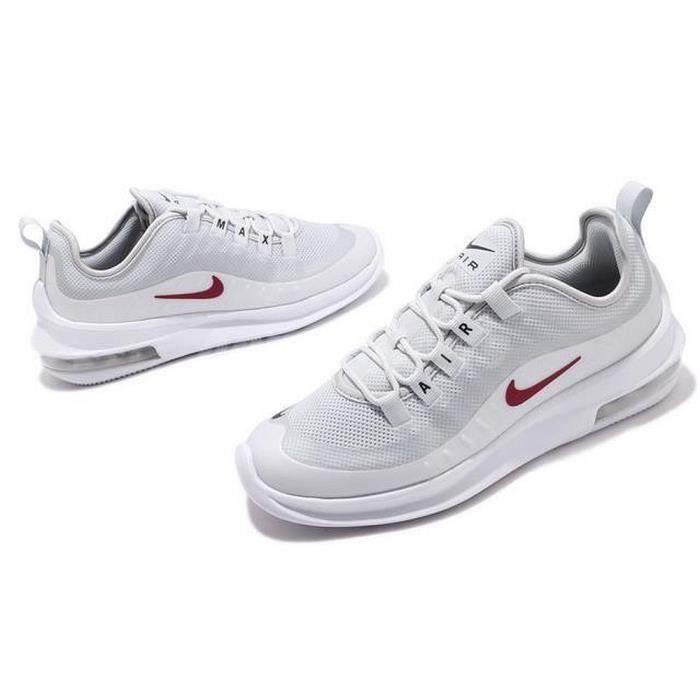 Nike Air Max Axis Pure Platinum Red Crush blackened Blue 40 Gris