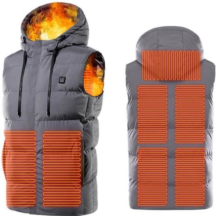Veste chauffante grande best sale taille