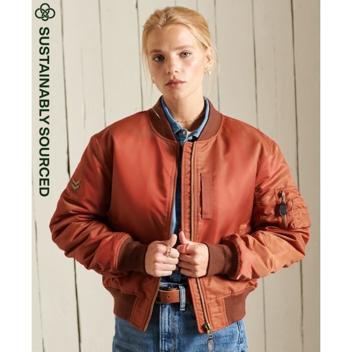Bombers orange femme on sale