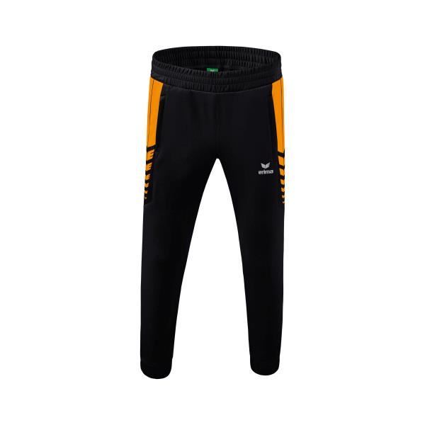 Pantalon d'entraînement enfant Erima Worker Six Wings - noir/new orange - Multisport