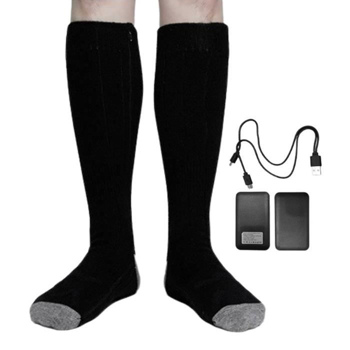 Chaussettes Chauffantes Électriques Pour Enfants - Batterie 4000 MAh 3 Niveaux Chaleur Garçons Filles