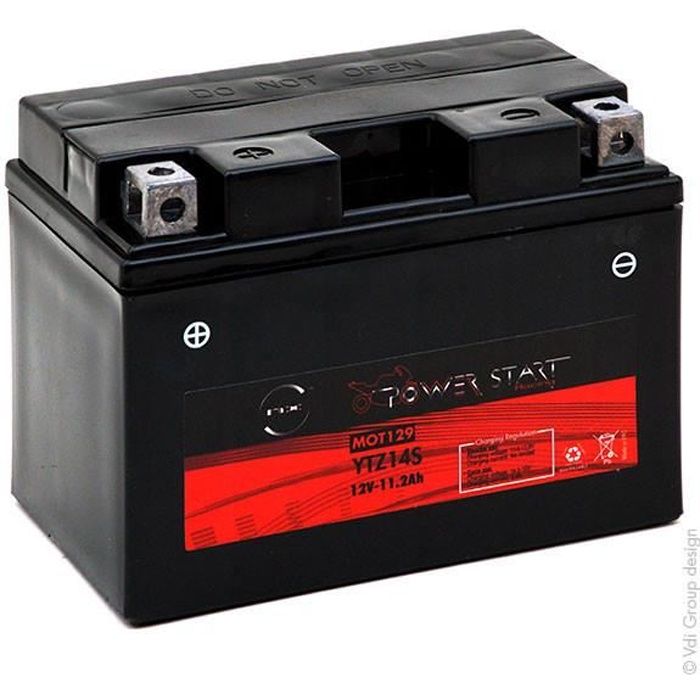 Batterie moto YTZ14S / GTZ14S 12V 11.2Ah - Batterie(s)
