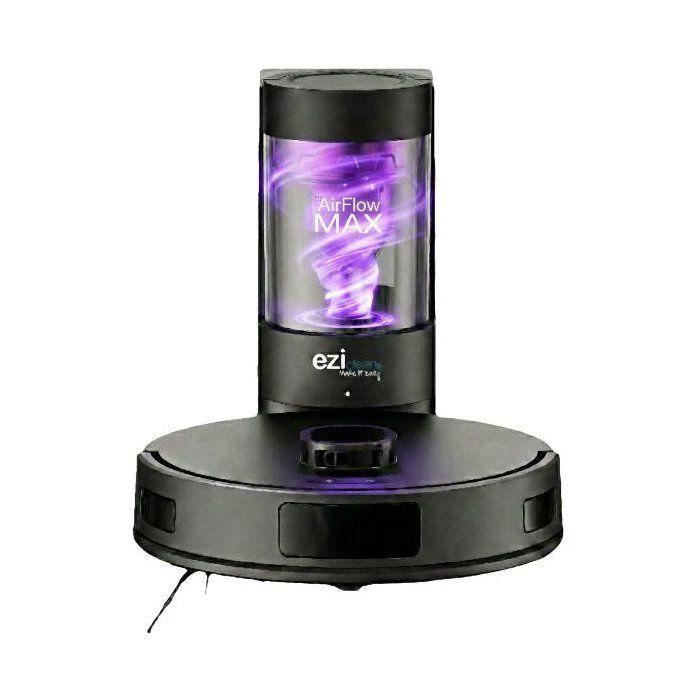 Robot Aspirateur Laveur EZICLEAN AirFlow MAX – LIDAR, 15 000 Pa, Base Auto-vidante 2L - vue 6