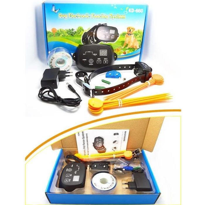 Comparer les prix de CLOTURE ANTI FUGUE CHIEN RECHARGEABLE 1000 m de fil