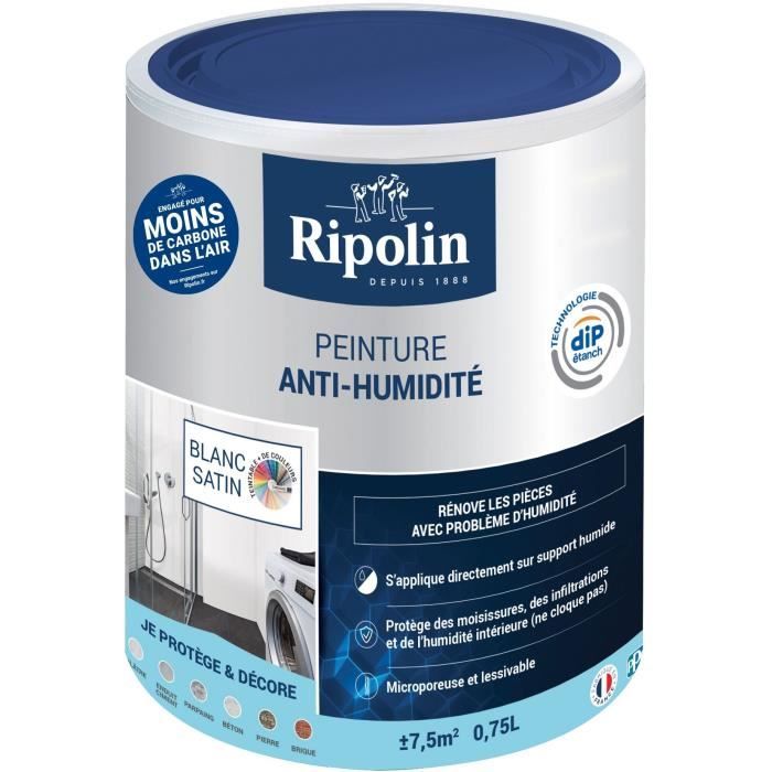 RIPOLIN Peinture peinture anti-humidite 0,75l
