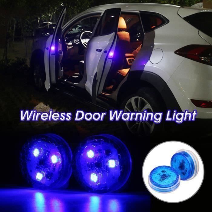 Cadeau,Voyant de Porte de Voiture Avec Stroboscope Clignotant Led Feux