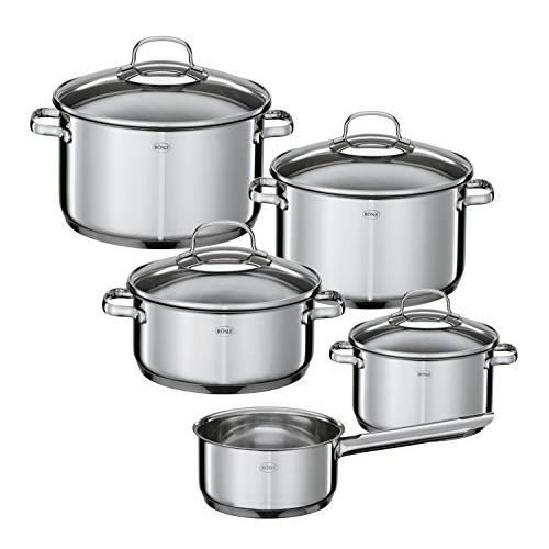 Casserole RÖSLE Charm Inox 18/10 - 16 Cm - Induction - Graduation Intérieure