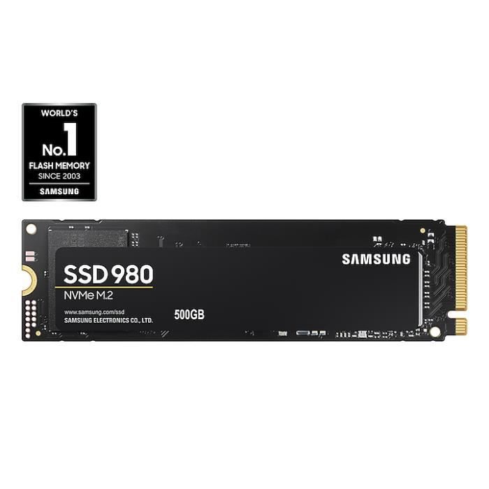 Samsung 980 500 Go .2 PCI Express 3.0 NVMe V NAND Neuf - vue 4