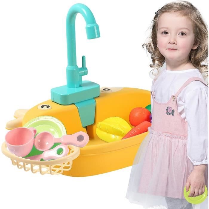 Robinet De Jeu En Plastique Pour évier Jouet - Accessoire Réaliste Pour Jeux De Rôle Cuisine Enfants