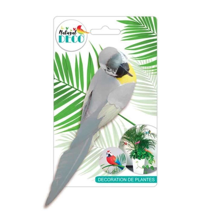 Déco Plantes Grand Oiseau Blanc Cd3824 Achat Vente