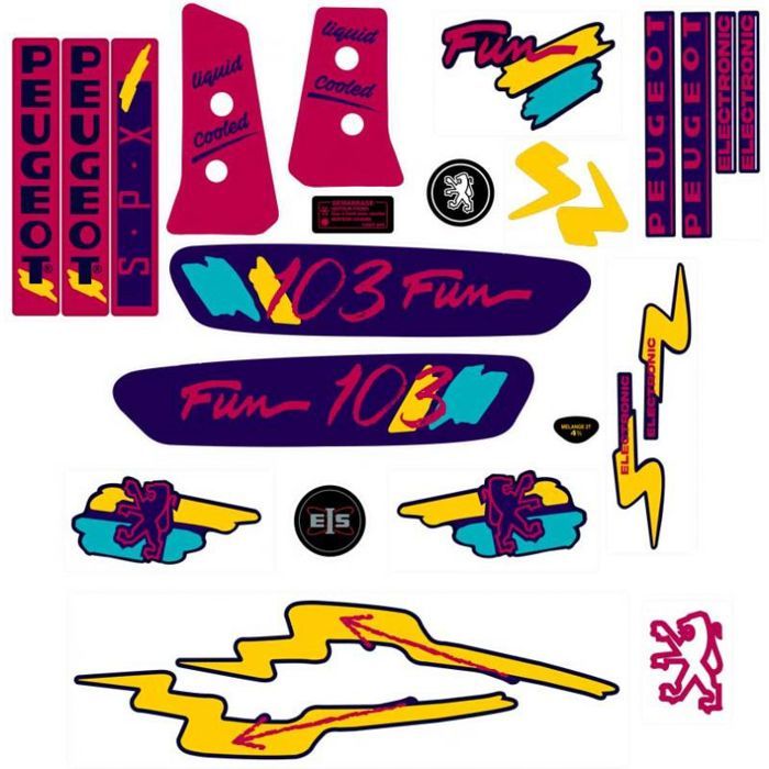 2 STICKERS AUTOCOLLANT peugeot logo lyon sponsor rallye tuning decal EUR 8,95 - DE