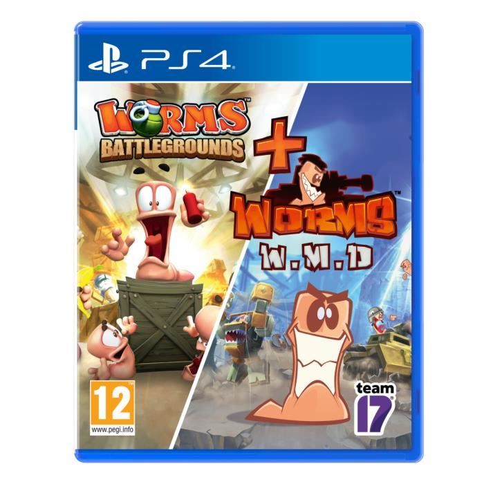 Worms Battleground + Worms Wmd Weapons Of Mass Destruction Ps4 - vue 10