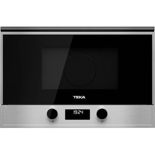 TEKA Micro ondes Grill Encastrable MS 622 BIS R, 22 litres, Gril, Inox, Niche 38 cm