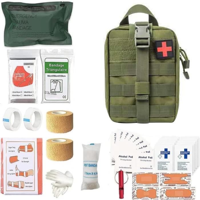 Kit De Survie D'Urgence Résistant À L'Usure Molle Sac À Dos Équipement