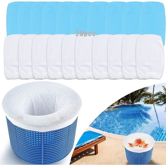 Chaussettes Skimmer Piscine 30 Pièces Chaussette Filtre Piscine Filet Piscine Pour Skimmer