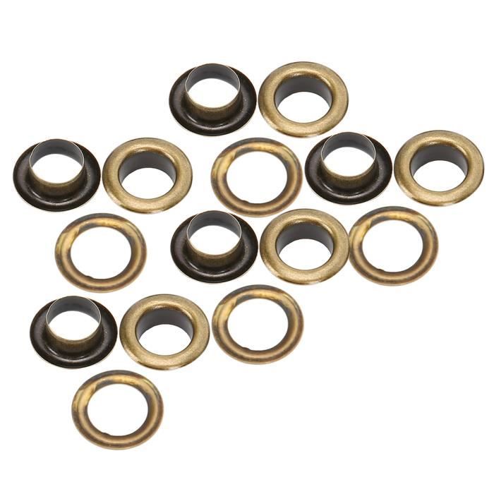 Lot De 100 Rivets Creux (tubulaires) En Laiton - Pour Assemblage Métallique Ou Cuir