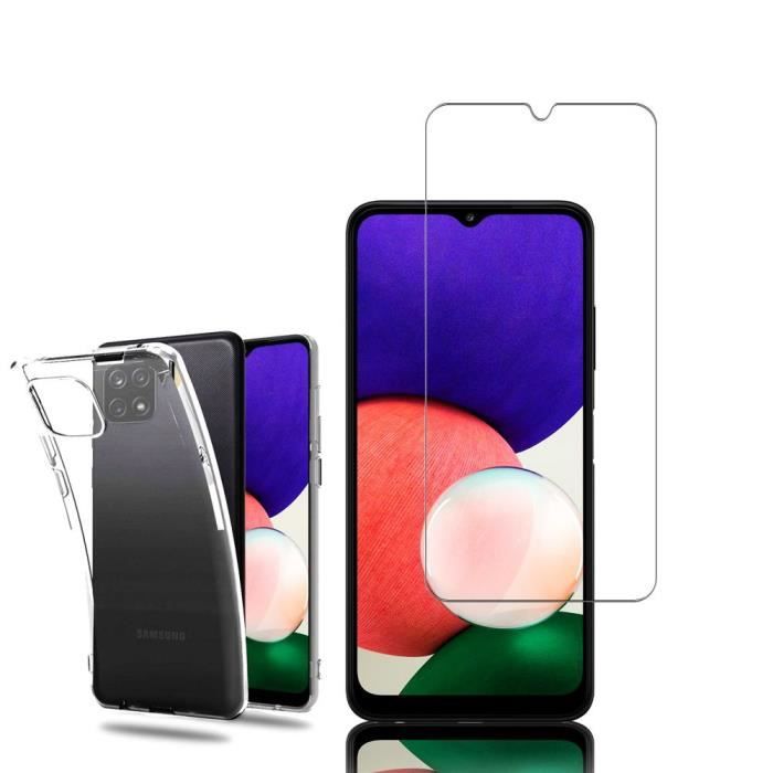 Verre Trempé Transparent pour Samsung Galaxy A22 4G Couleur Trasparente