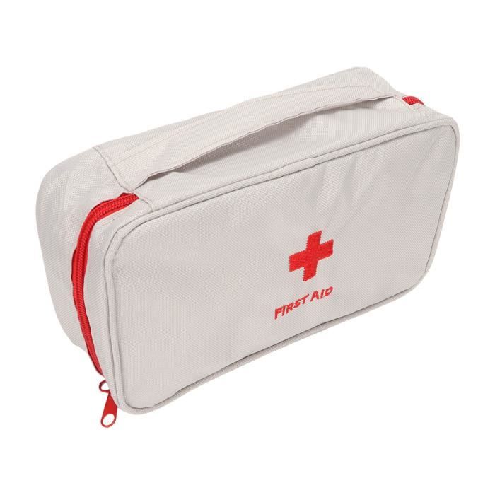 Sac de premiers secours - Trousse de premiers secours vide pour la maison, le plein air, les voyages, le camping, la randonnée, mini sac de rangement médical portable, 2 unité(s) (lot de Sac de premiers secours - Trousse de premiers secours vide pour la maison, le plein air, les voyages, le camping, la randonnée, mini sac de rangement médical portable, 2 unité(s) (lot de