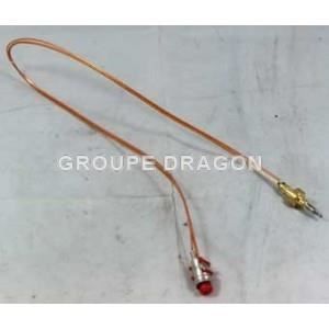 Thermocouple pour table de cuisson WHIRLPOOL AKM407 - 520mm