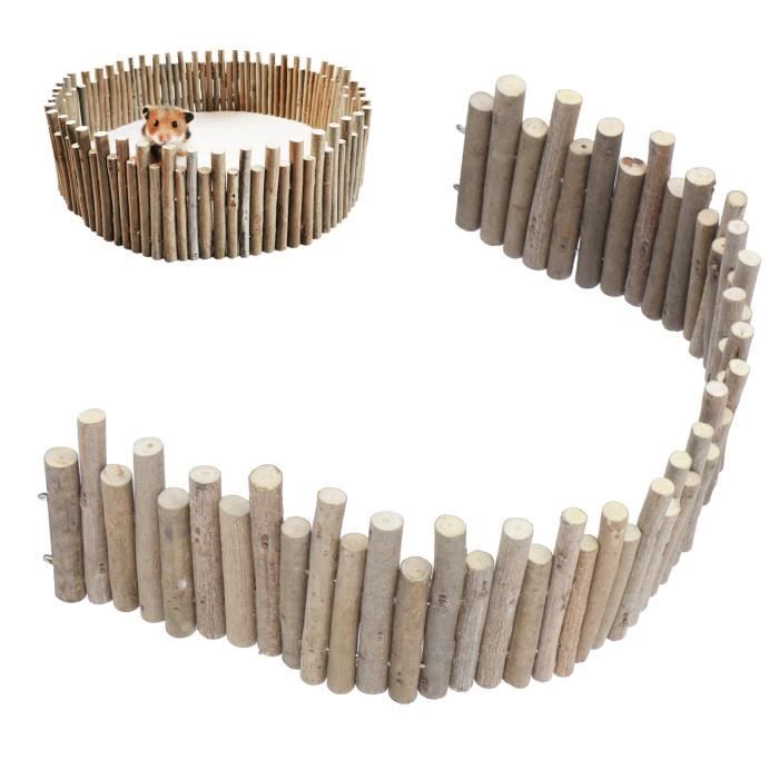 Lot De 80 Mini Clôtures De Ferme En Plastique - Pour Jouet Ferme, Décoration Micro Paysage, Bricolage Enfant, 8x3.5 Cm