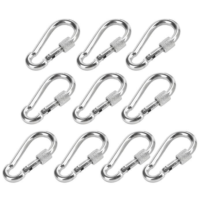 Bracelet à Maillon Byzantin Acier Inoxydable 7,4 Mm - Fermoir Mousqueton - Neuf Avec étiquettes