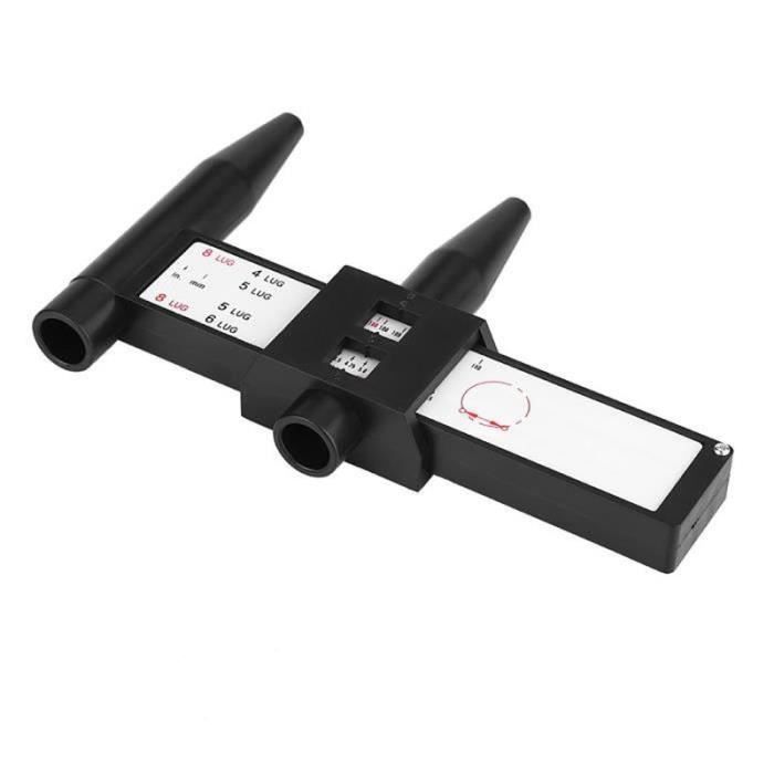 Jauge PCD Pour Roues De Voiture - Pied à Coulisse Numérique Mesure 4, 5, 6, 8 Goujons | Outil Mécanique