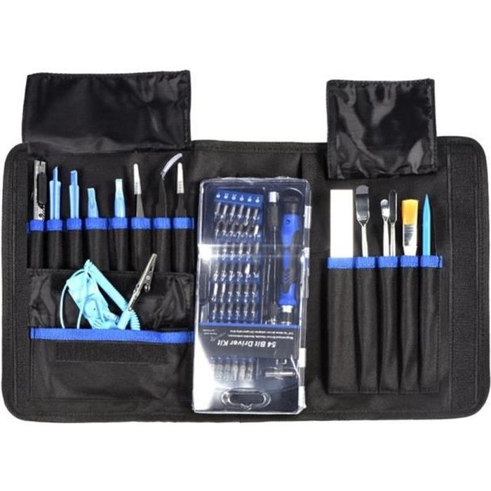 Trousse Outils électroniques Ouverture Réparation KIT Tournevis de réparation pour téléphone portable PC PACK OUTIL à MAIN