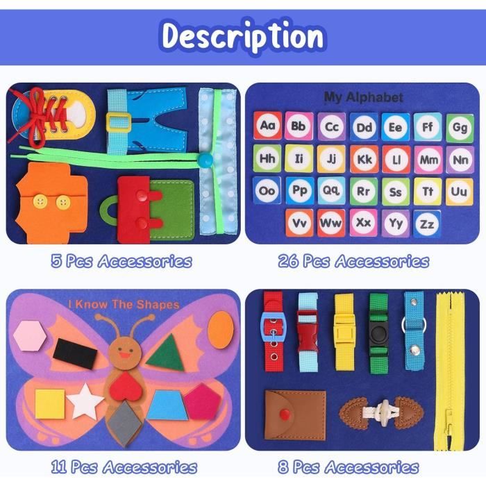 Jouets Montessori, jouets pour enfants, jouets en bois empilables