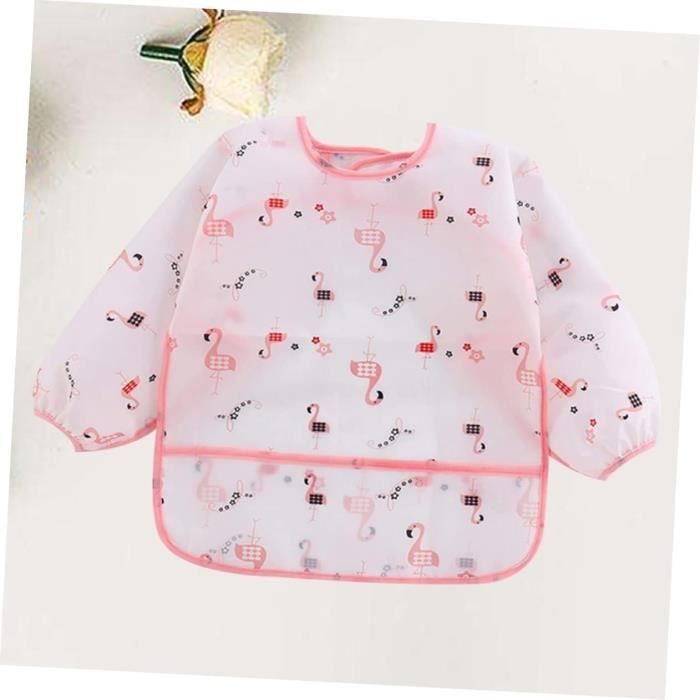 SULIUDAJI 2 Tabliers Peinture Manches Longues – Imperméables – 2-8 Ans – Blouse Art Dessin BPA-Free
