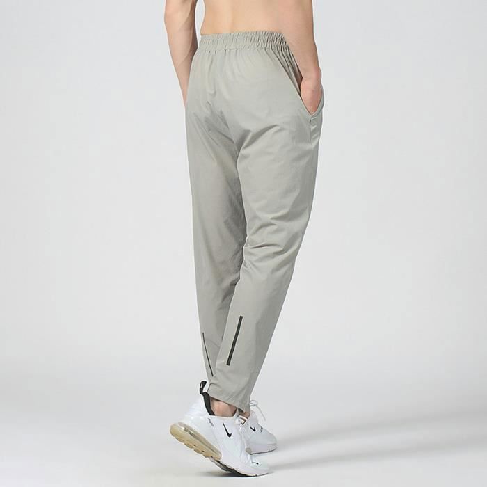 Pantalon De Survêtement Pour Homme En Coton Léger Pour La Gym, Le