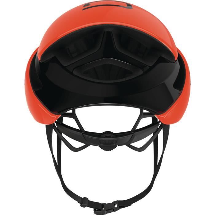 Casque Vélo Enfant ABUS Taille S (45-50cm) - Orange Brillant