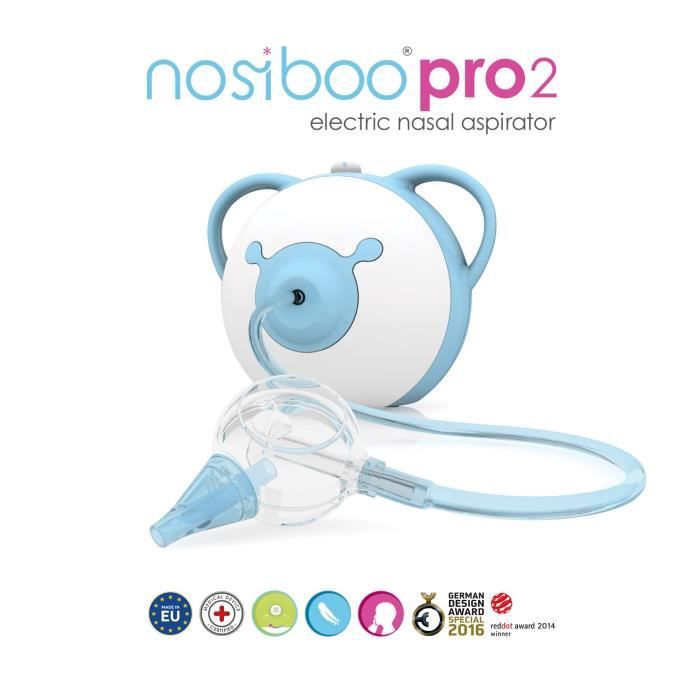 Mouche-bébé électrique NOSIBOO PRO 2 - Aspiration contrôlée - Dès la  naissance - Bleu - Cdiscount Puériculture & Eveil bébé