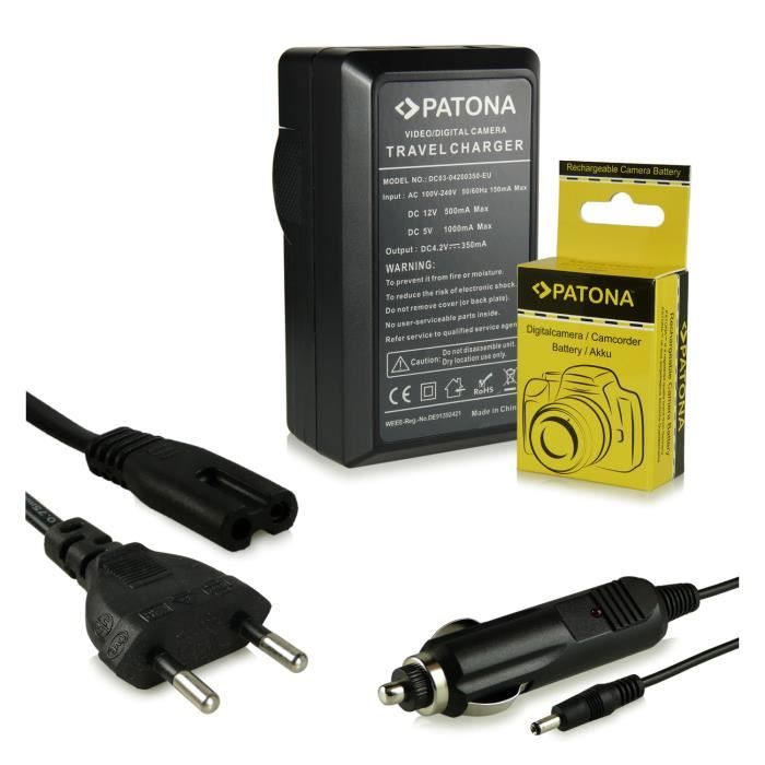 Batmax EN-EL1 Batterie 1400mAh + Chargeur USB Double Pour Nikon COOLPIX 4300 4500 5000 5400 5700 775 8700 880 885 995