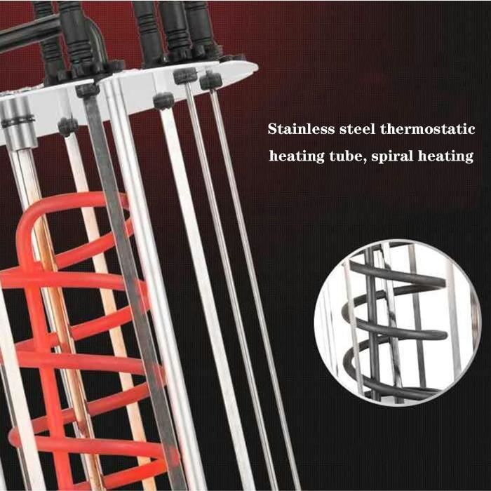 Grill rôtissoire vertical volaille et kebab DomoClip