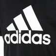 T-shirt de sport pour enfant ADIDAS manches courtes noir/blanc-2