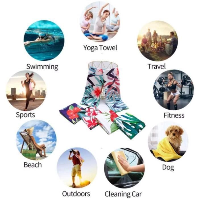 DRAP DE BAIN, SERVIETTE DE PLAGE - ELEPHANT