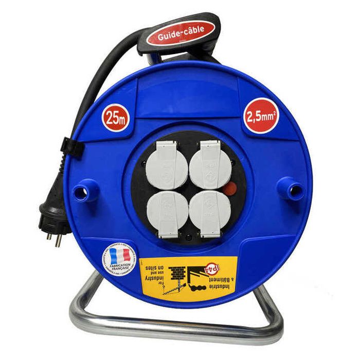 Location Enrouleur Electrique Pro 25m 2,5mm2 pas cher