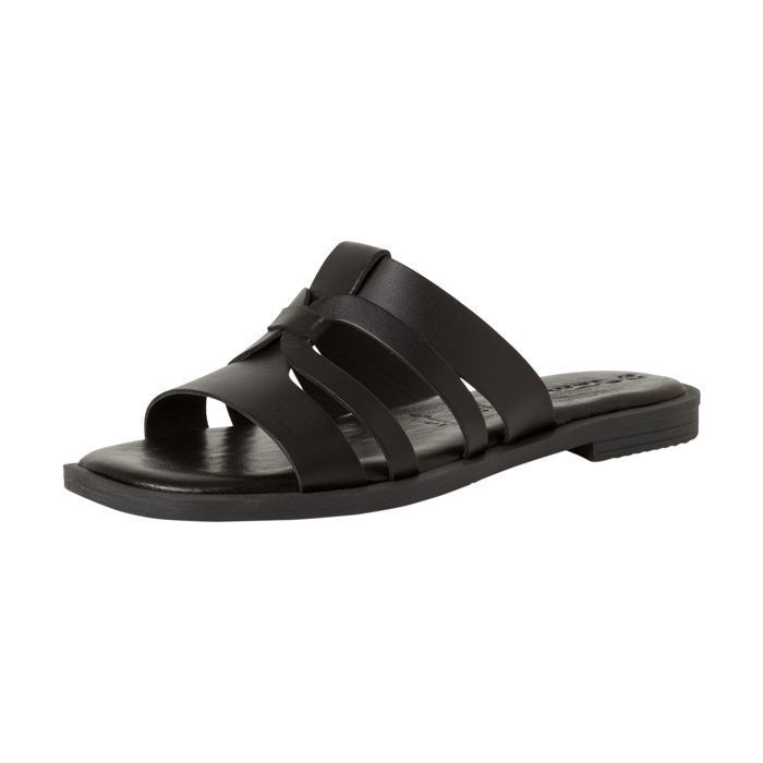 Bretelles d'éperon anglais en cuir tisserand, noir, 1/2 x 16