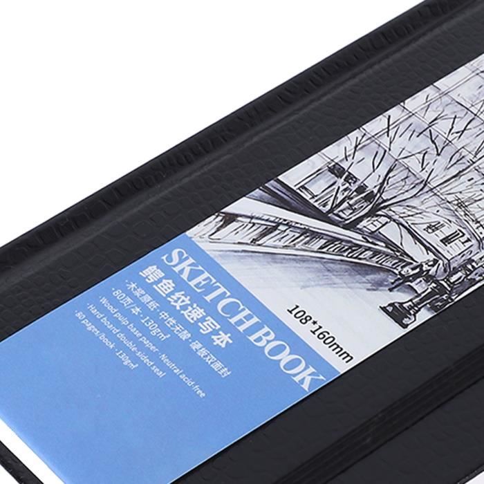 Tumuarta Carnet de Croquis Aquarelle, 300g, 100% Coton, 19x13 CM, 24 Feuilles, Grain Fin, Sans Acide, Livre d'Aquarelle, Carnet de Notes Aquarelle à Utiliser comme Carnet de Croquis de Voyage