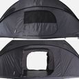 Tente de camping pour trampoline Ø430cm (filet intérieur et extérieur) polyester. traité anti UV. 2 portes. 4  fenêtres & sac de-3