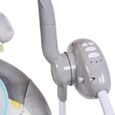 Cangaroo - Transat balancelle électrique pour bébé Baby Swing Beige-3