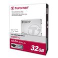 TRANSCEND SSD SSD370 - 32Go - 2.5" - TS32GSSD370S-3