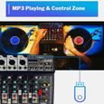 FF27792-Table de mixage musique 7 Canaux DJ Karaoké Piano Musique USB MP3 Enregistrement EU Prise-3