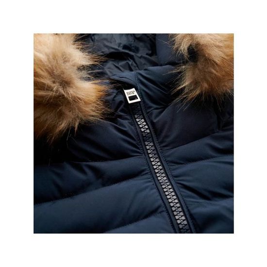 Bomber à capuchebleu marine éclipse pour Femme | FR