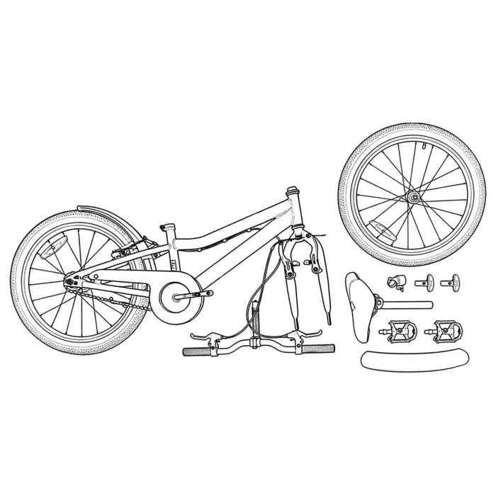 Vélo pour Enfants 20 Pouces pour les enfants de 6 à 11 ans Vélo pour Enfants 20 Pouces pour les enfants de 6 à 11 ans