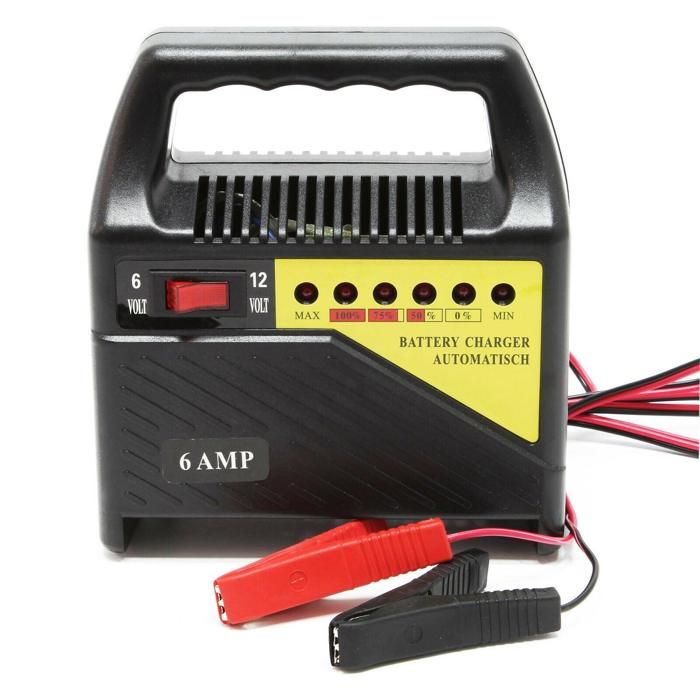 Chargeur Universel 6V 1A Pour Véhicule Électrique Enfant – Compatible Avec Voiture, Moto, SUV, ATV – Connecteur 2,1×5,5 Mm – LED Indicateur