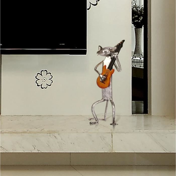 Chat, Sculpture par Le Métaliste