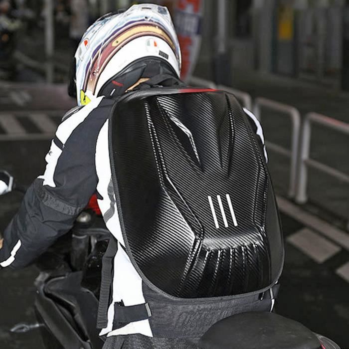 Sac à dos étanche de grande capacité pour moto, sac de rangement pour casque  d'ordinateur portable, Sports de plein air, moto